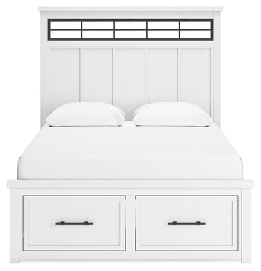 Ashbryn - Panel Storage Bed