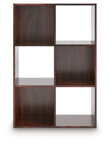 Glosmount - Six Cube Organizer - Cherry / Light Brown