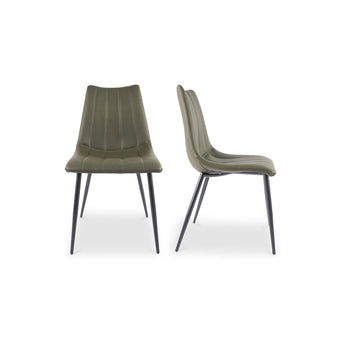 Alibi - Silla de comedor (juego de 2) - Verde oscuro