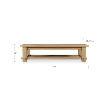Morey - Coffee Table - Natural