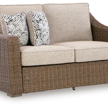 Laguna Heights - Loveseat con cojín - Beige