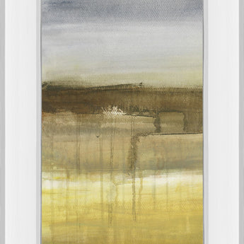 Summer Rain Il By Lanie Loreth - Mirror Framed Print Wall Art - Gray