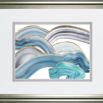 Cloudy Day I By Melissa Wang - Light Blue