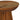 Aureo - Round Solid Wood Accent Side Table Wild - Honey