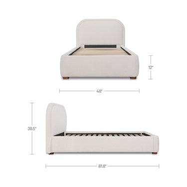 Colin - Twin Bed - Oatmeal