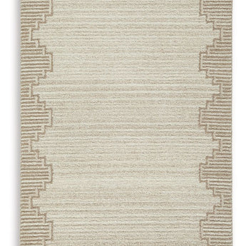 Emorymore - 5' x 7' Rug - Brown / Beige