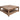 Natural Parota - Square Cocktail Table - Brown Cappuccino