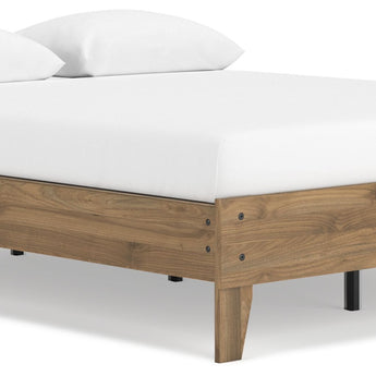 Deanlow - Queen Platform Bed - Honey