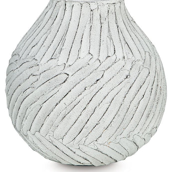 Shelvie - Vase - 12" - Distressed White