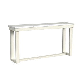 Catilin - Mesa de sofá - Blanco cepillado