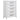 Marielle - 5-Drawer Bedroom Chest - Distressed White