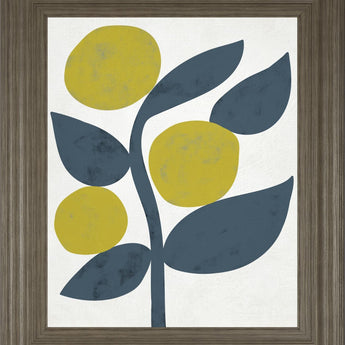 22x26 Branch III By Chariklia Zarris - Blue