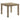 Cardova - 5 Piece Counter Height Dining Table Set - Vineyard Oak