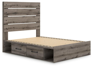 Graystorm - Cama con paneles y almacenaje