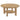 Ottowa - Round Wood Table With Shelf