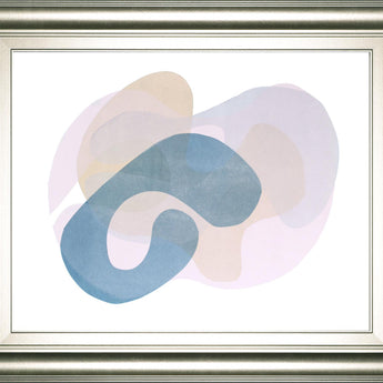 22x26 Homage to Eames IX By Rob Delamater - Blue