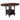Lavon - Mesa de comedor extensible ovalada - Castaño claro