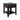 Teak - End Table - Oil Black
