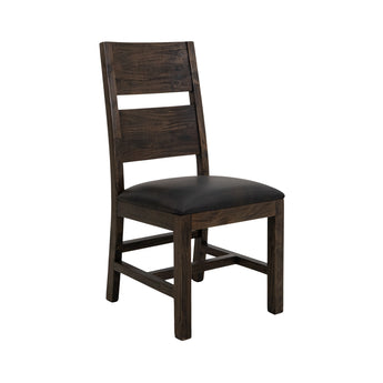 Teak - Chair (Set of 2) - Oil Black