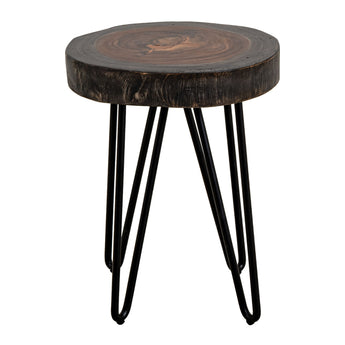 Parota - Mesita de Silla - Marrón Oscuro
