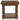Sturlayne - Marrón - Mesa auxiliar rectangular