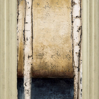 Birch Landing II By St Germain - Framed Print Wall Art - Beige