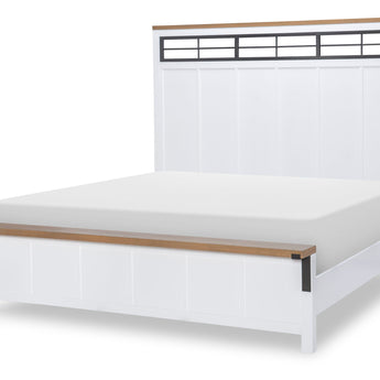 Franklin - Complete Two Tone Panel Bed