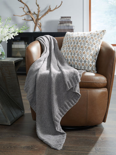 Anawood - Throw - Gray