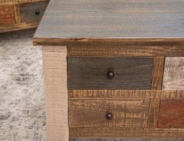 Antique Chairside Table - image 5 of 9