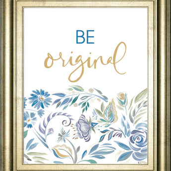 22x26 Be Original Floral By AniDel Sol - White