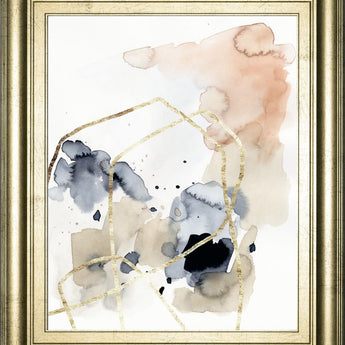 22x26 Syncopate I By Victoria Barnes - Beige