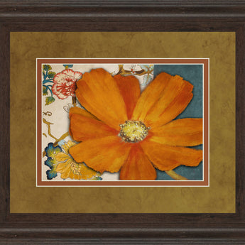 Summer In Paris Il By Lanie Loreth - Framed Print Wall Art - Orange