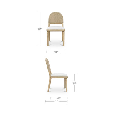 Claire - Dining Chair (Set of 2) - Natural