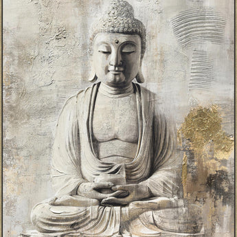 Buddha In - Gray