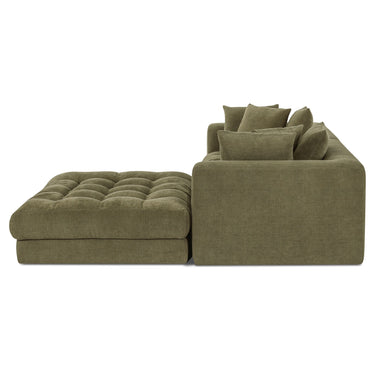 Davie - Nook Modular Sectional - Olive