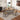 Contemporary Indoor Dining Set With Metal Legs, Birch, And Metal - Black / Natural