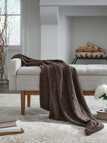 Anawood - Throw (Set of 3) - Brown
