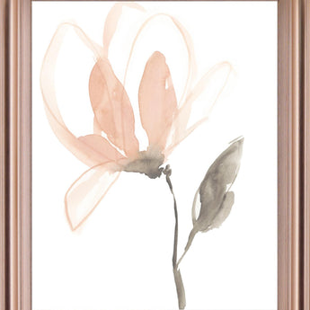 Blush Petals I By Jennifer Goldberger - Pink