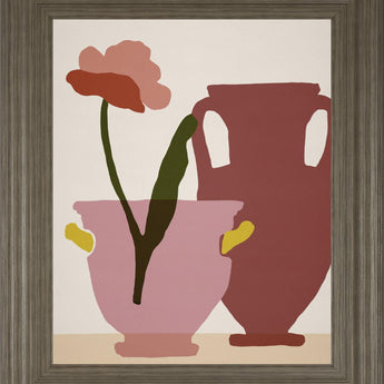22x26 Flower Dance II By Melissa Wang - Pink