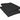 7" Deluxe Futon Pad - Black