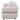 Jeanette - 73" Fabric Upholstered Round Arm Loveseat - Beige