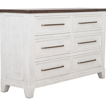Stoa - Dresser - White / Brown