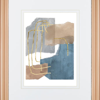 Matter Dissolving II By Melissa Wang - Light Blue