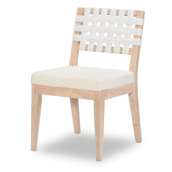 Biscayne - Woven Strap Back Side Chair (Set of 2) - Beige