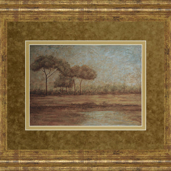 Woodland Sanctuary By Veronica Faust - Framed Print Wall Art - Light Brown