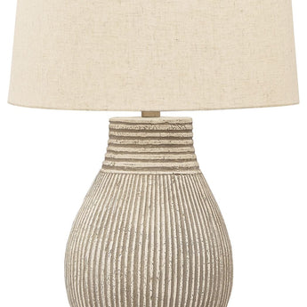 Layal - Paper Table Lamp  - Beige