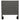 Camille - Upholstered California King Panel Headboard - Gray