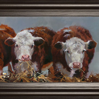 18x42 The Diner's Club By Carolyne Hawley - Dark Brown