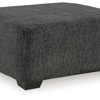Biddeford - Oversized Accent Ottoman - Shadow