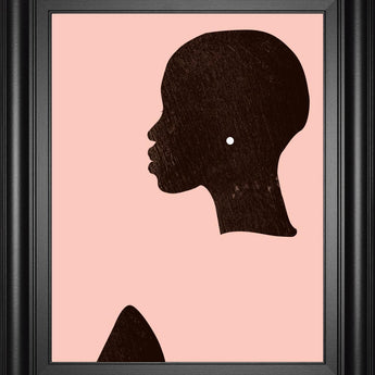 22x26 Pink Silhouette I By Jennifer Paxton Parker - Pink